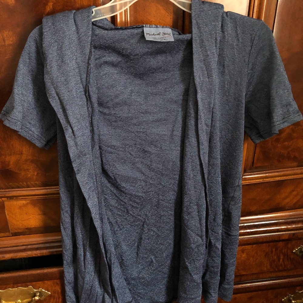 Michael Stars short sleeve cardigan